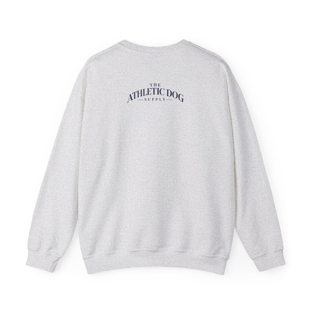 Bernese Mountain Dog Football Crewneck Sweatshirt