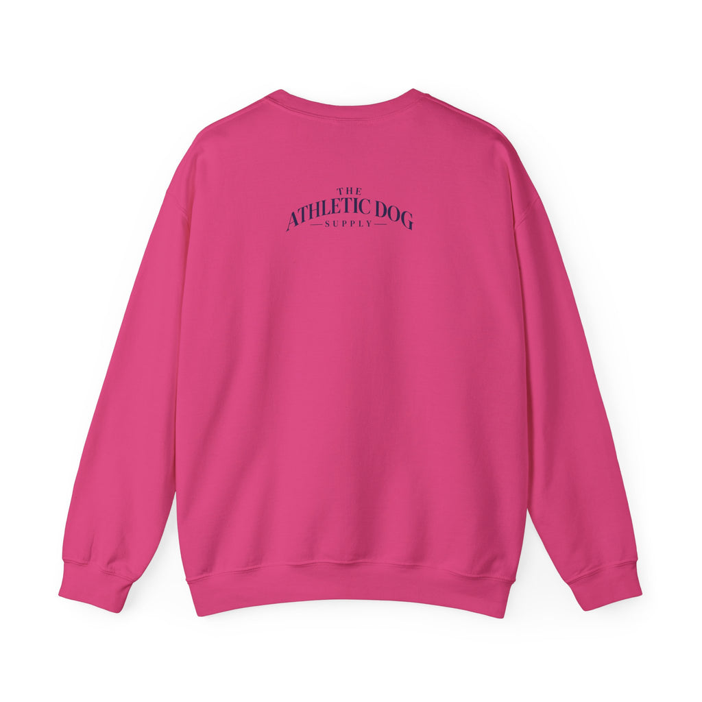 Bernese Mountain Dog Football Crewneck Sweatshirt
