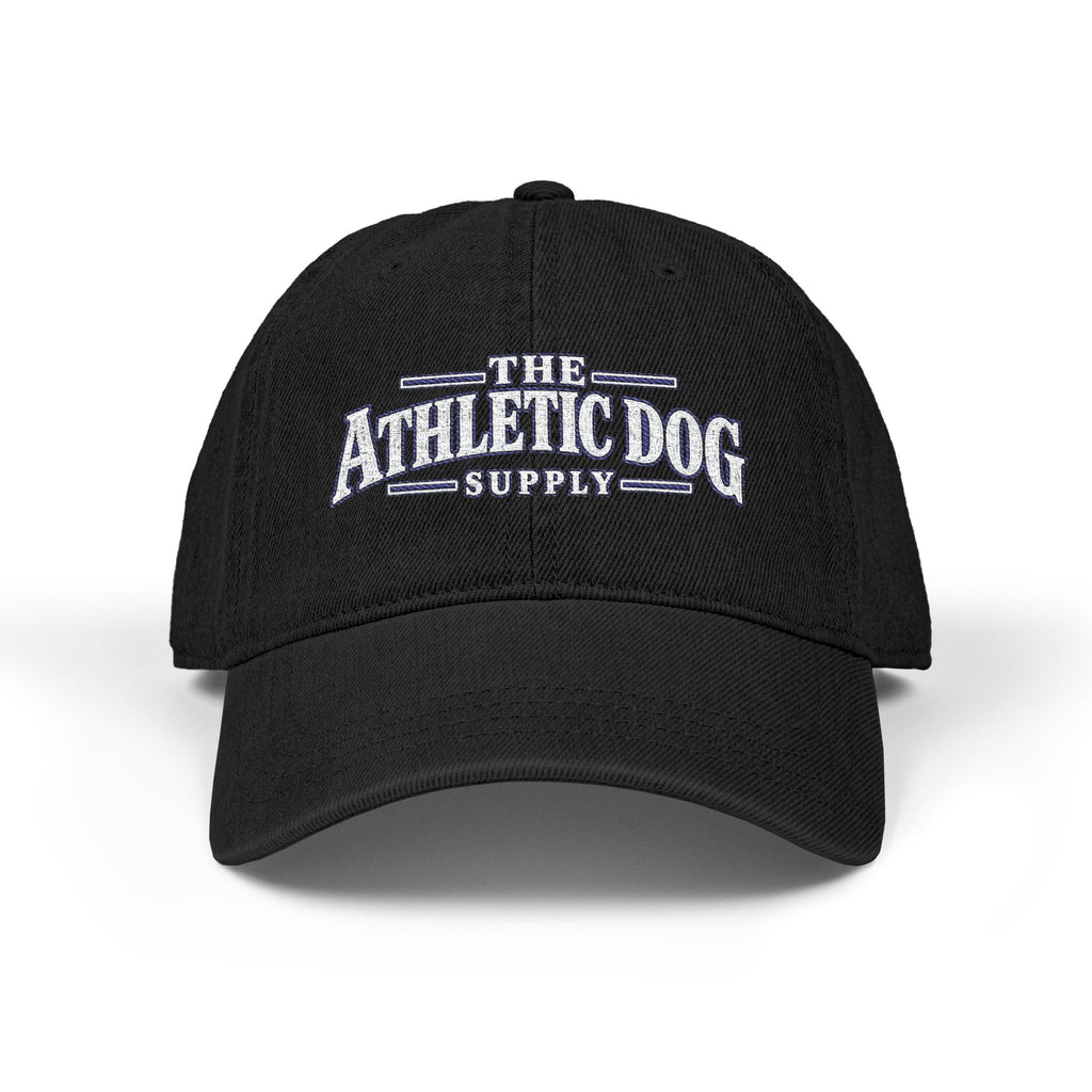 Embroidered Denim Hat — "The Athletic Dog Supply" Classic Baseball Cap