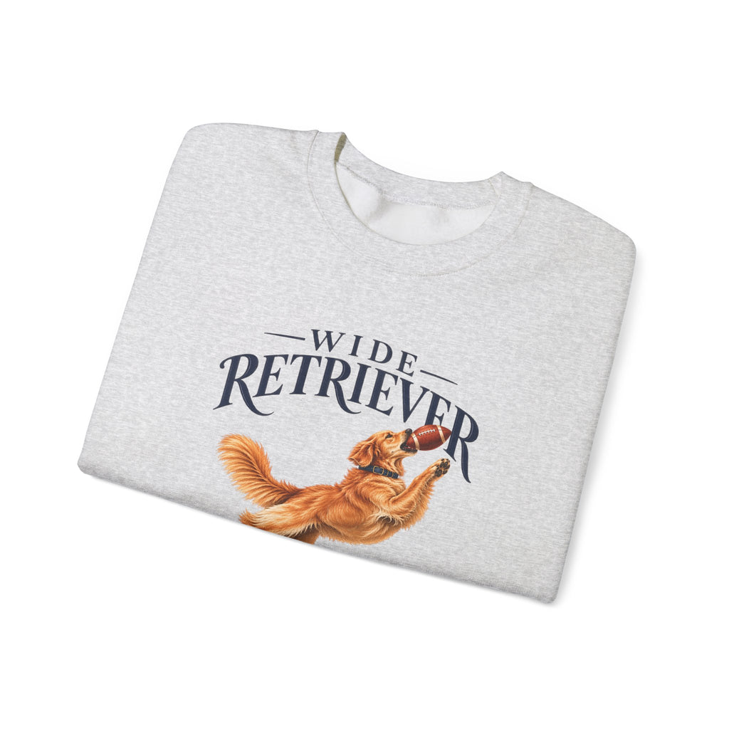 Wide Retriever Football Crewneck Sweatshirt