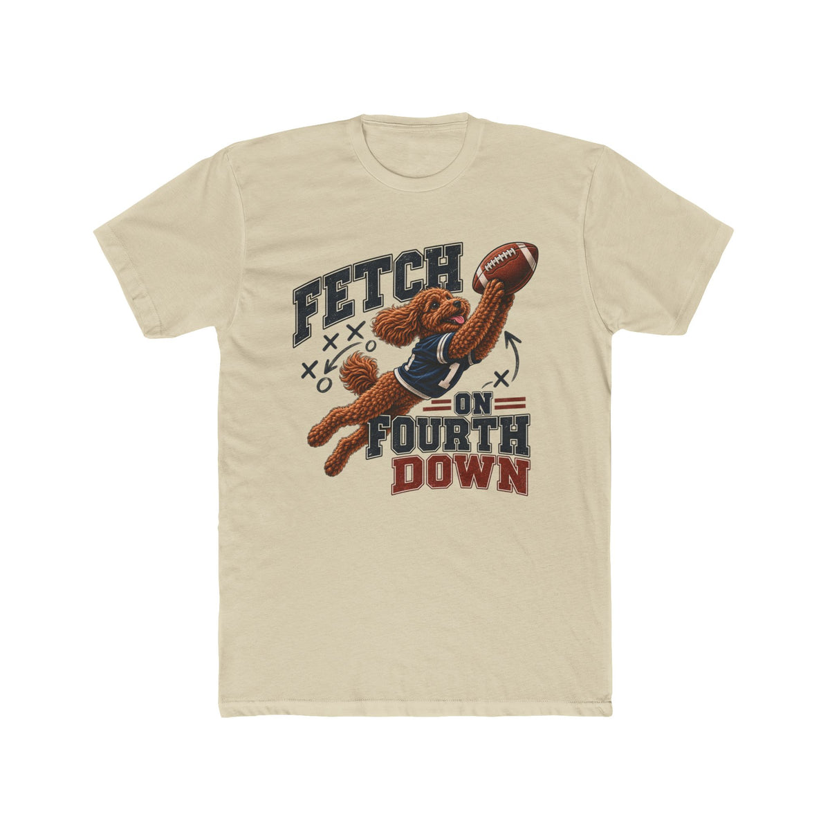 Fetch on Fourth Down Graphic Tee — Crew Shirt