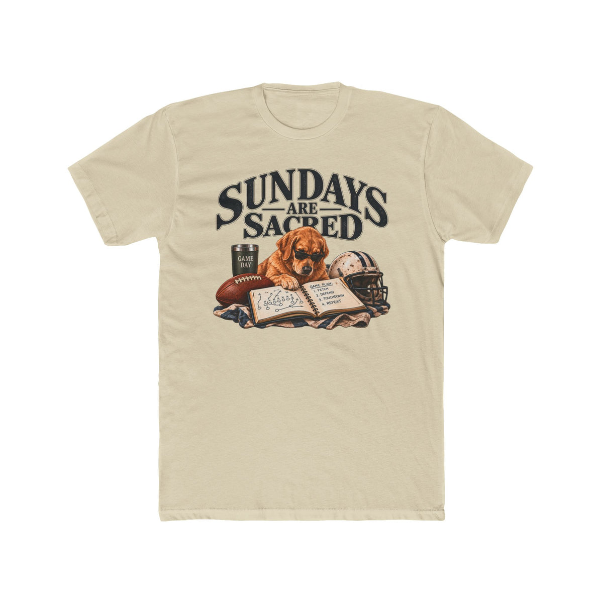 Sundays Are Sacred Graphic Tee — Crew Shirt