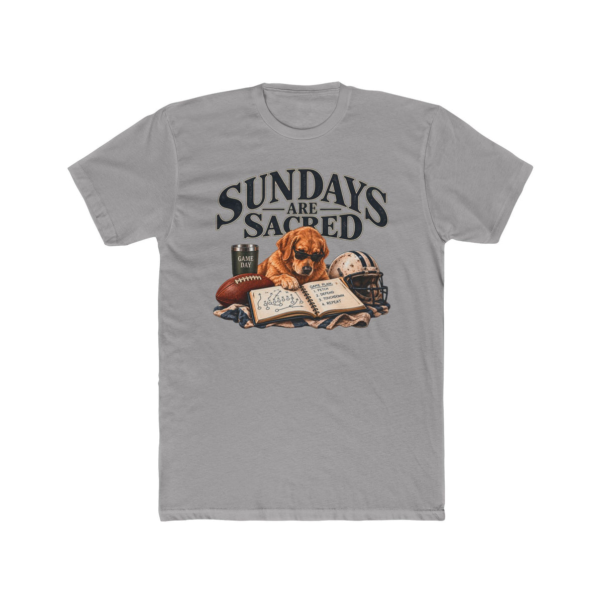 Sundays Are Sacred Graphic Tee — Crew Shirt