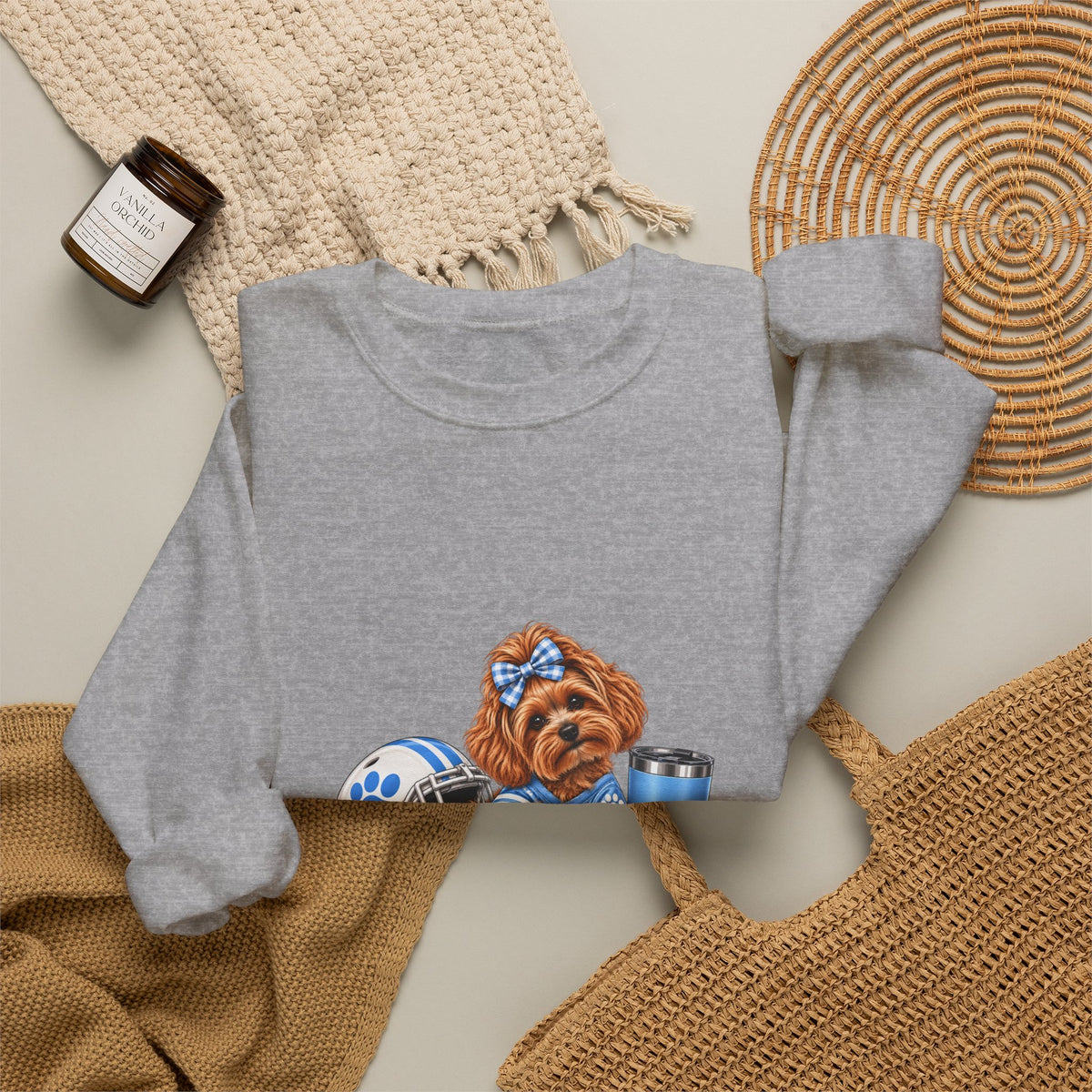 Poodle Crewneck Sweatshirt