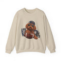 Poodle Football Crewneck Sweatshirt