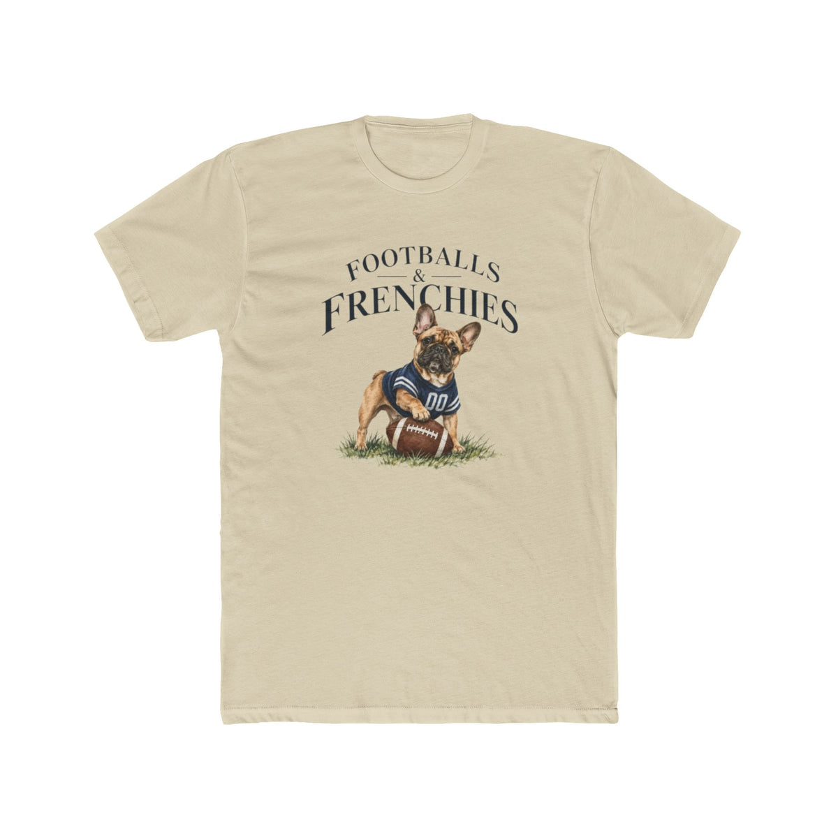 Frenchies Football Graphic Tee — Crew Shirt