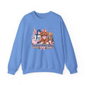 Poodle Baseball Crewneck Sweatshirt
