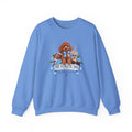 Dog Mom Football Crewneck Sweatshirt