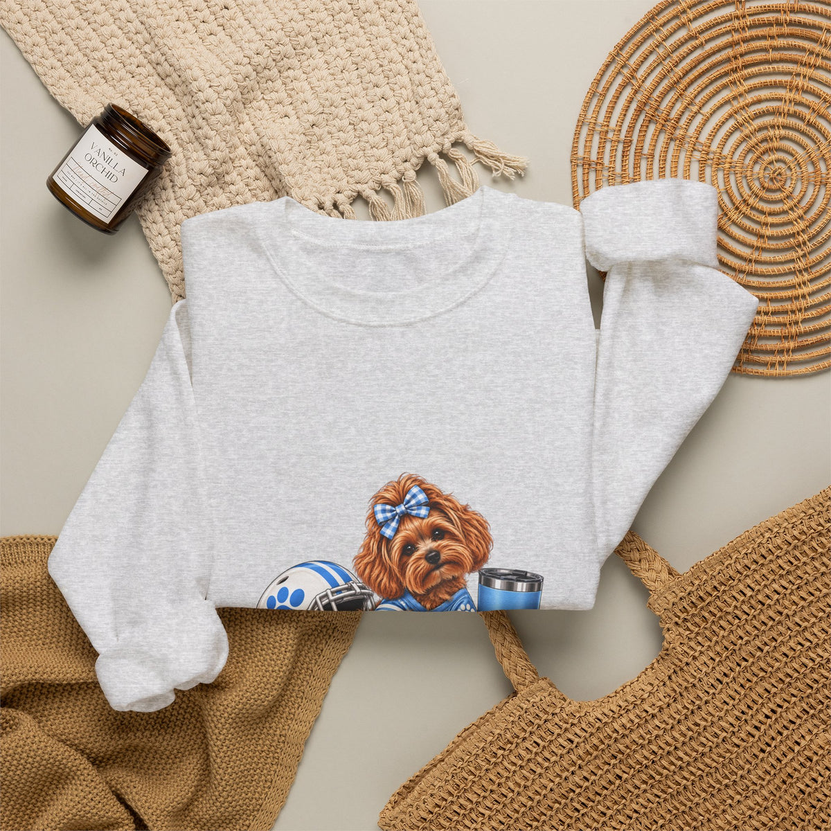 Poodle Crewneck Sweatshirt