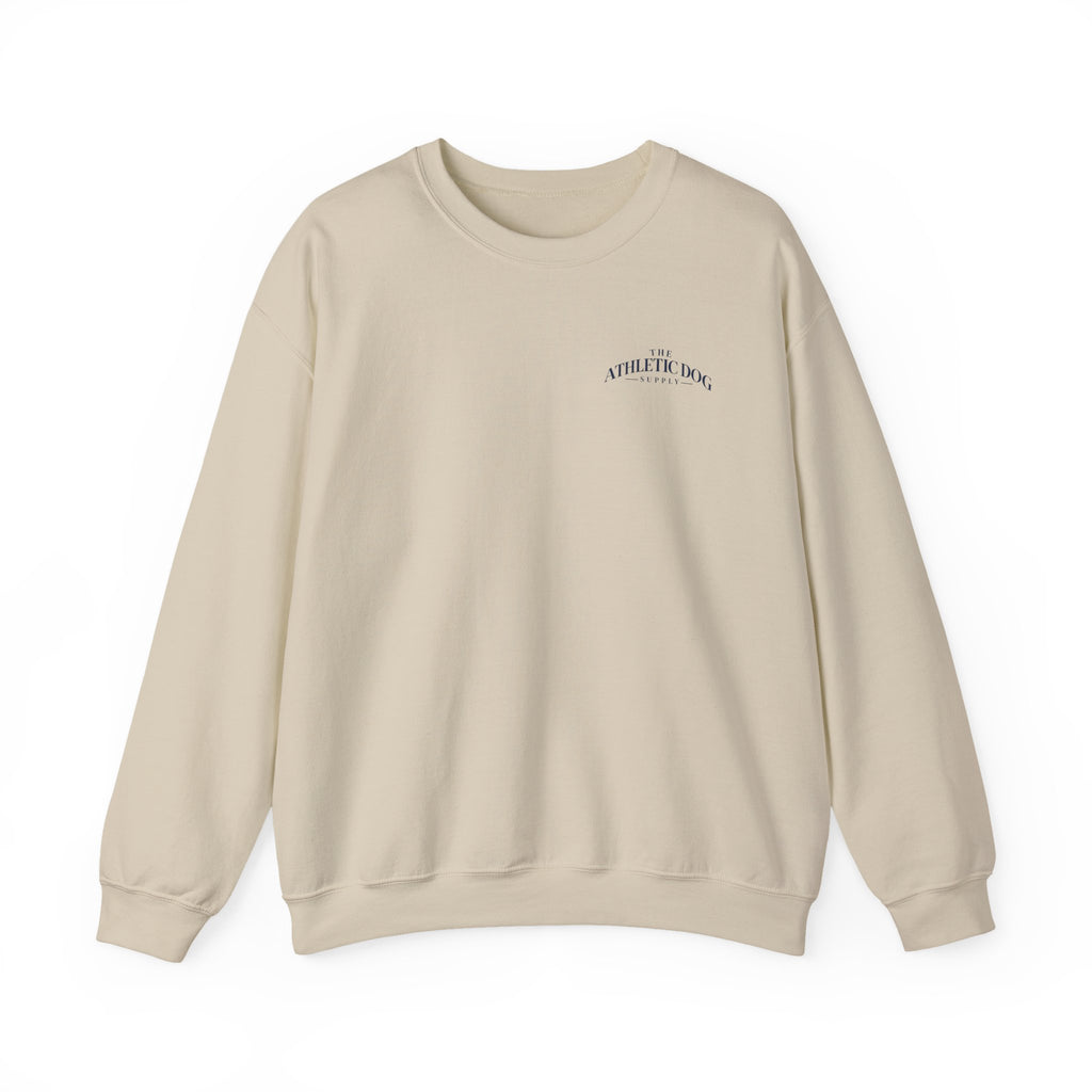 Rottweiler Football Crewneck Sweatshirt