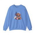 Cavapoo Football Crewneck Sweatshirt