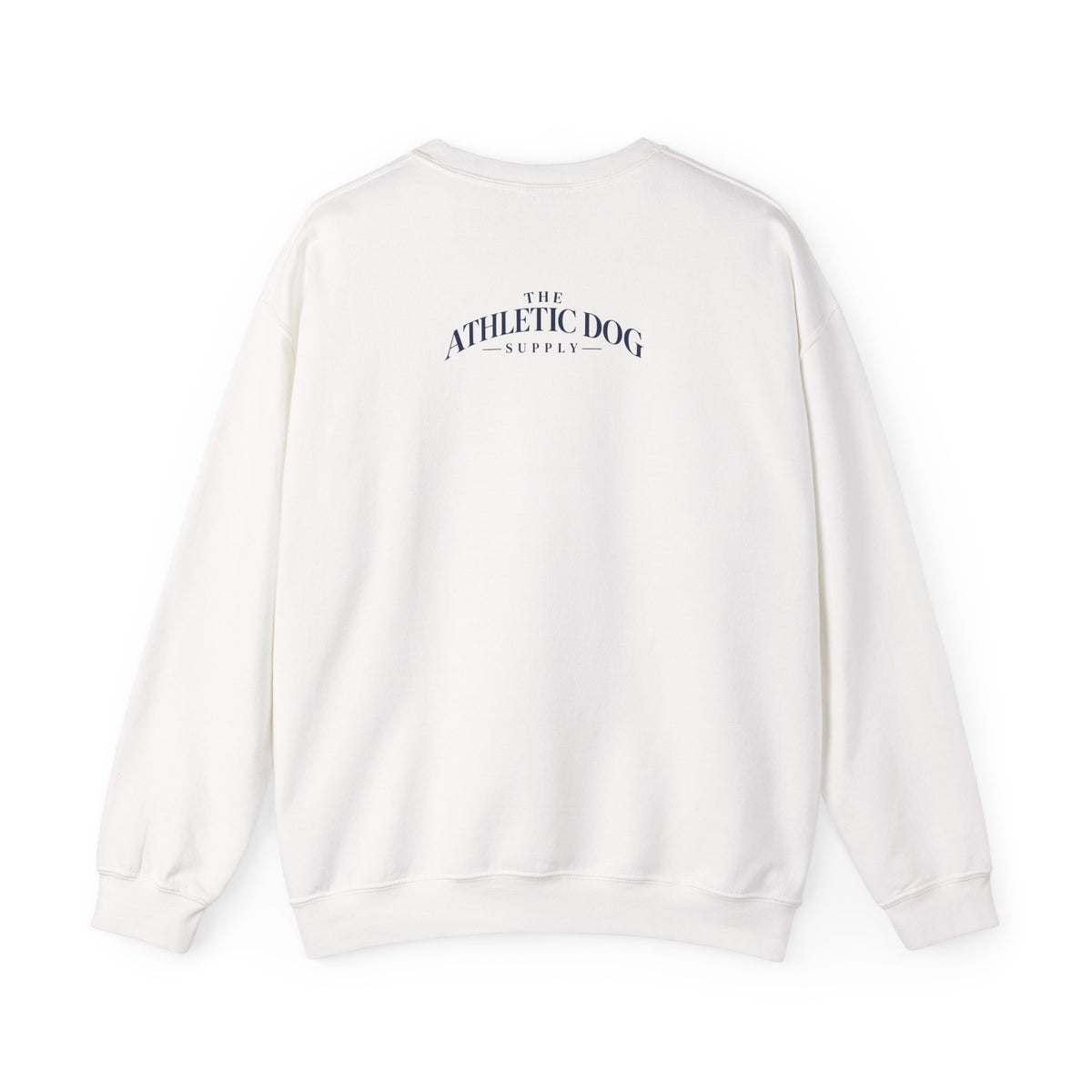 Dog Grandpa Football Crewneck Sweatshirt