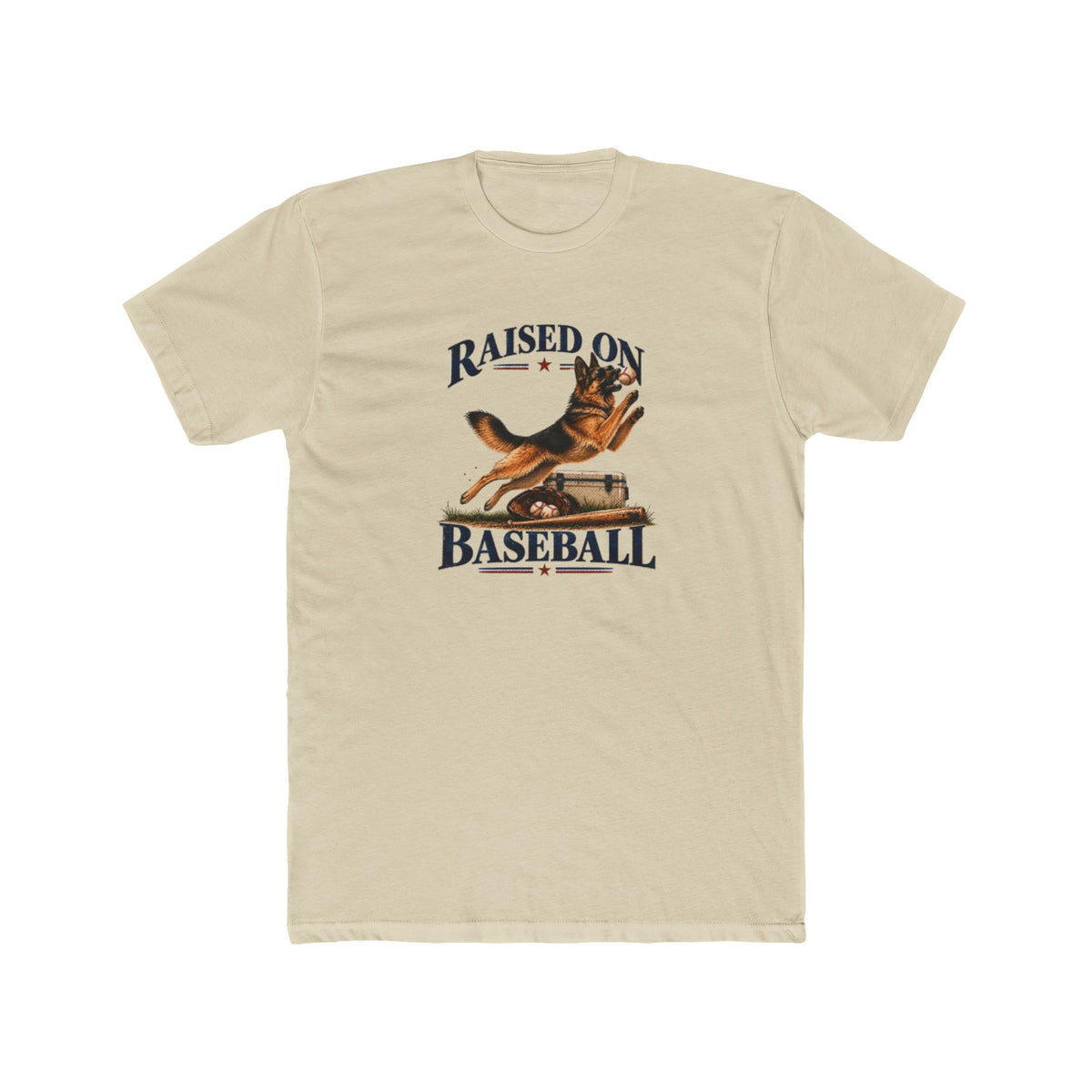 Raised On Baseball Graphic Tee — Crew Shirt