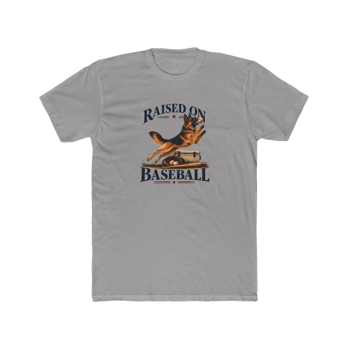 Raised On Baseball Graphic Tee — Crew Shirt