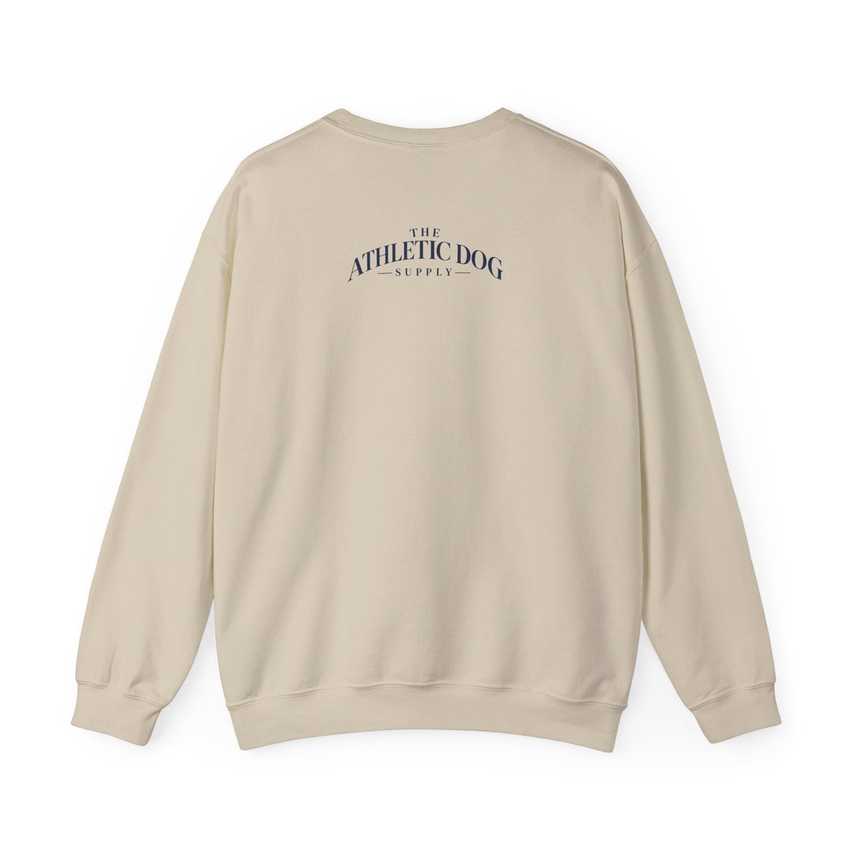 Dog Grandpa Football Crewneck Sweatshirt