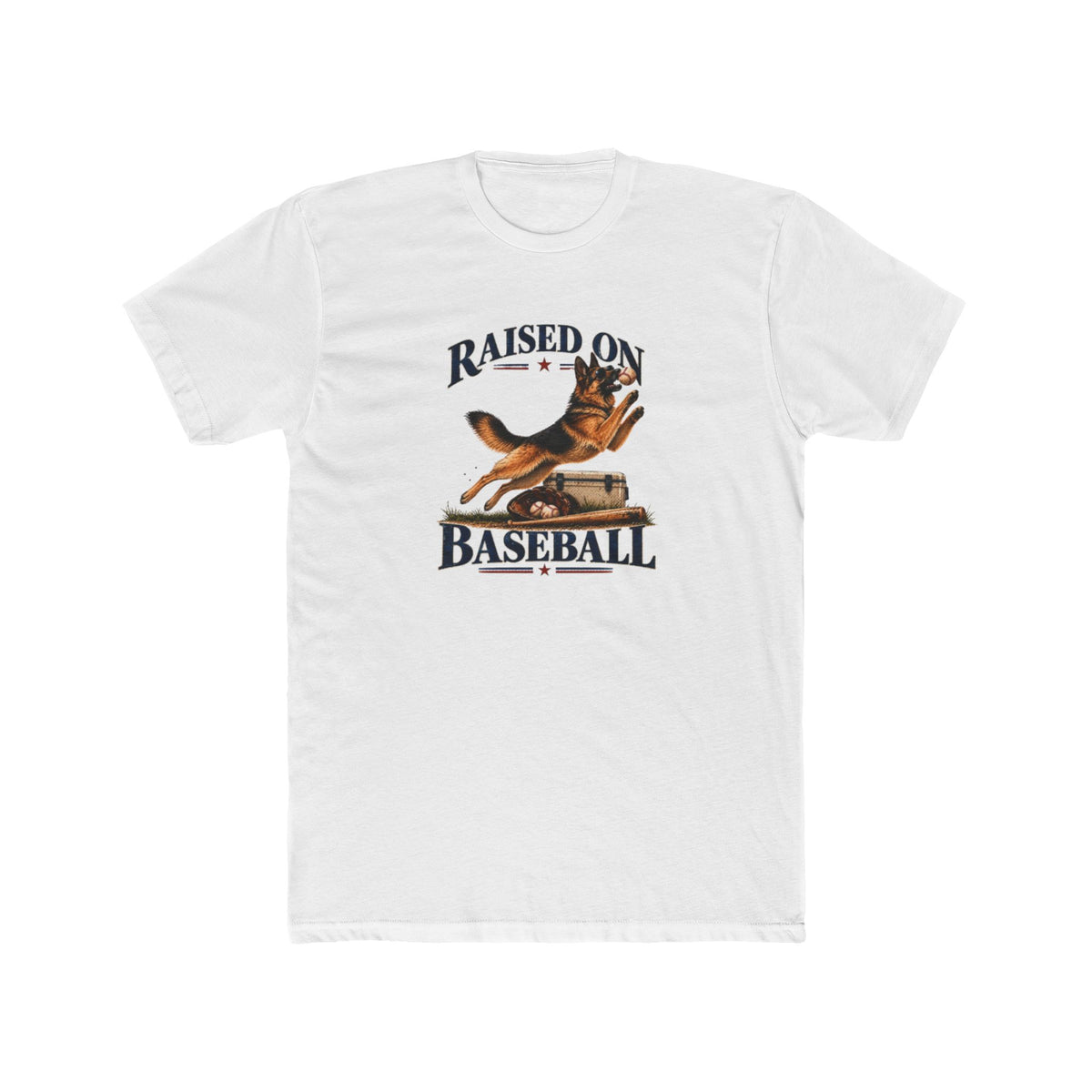 Raised On Baseball Graphic Tee — Crew Shirt