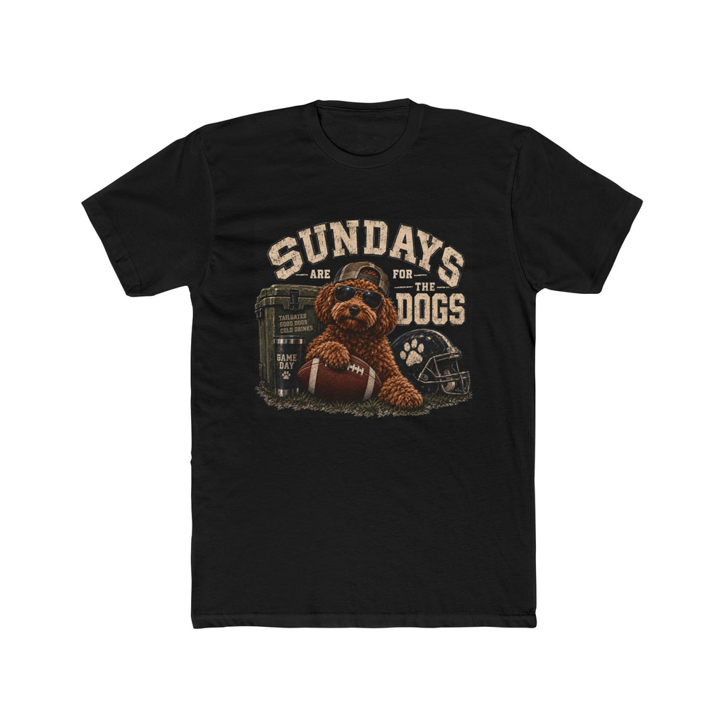 Sundays Are For The Dogs Graphic Tee — Crew Shirt
