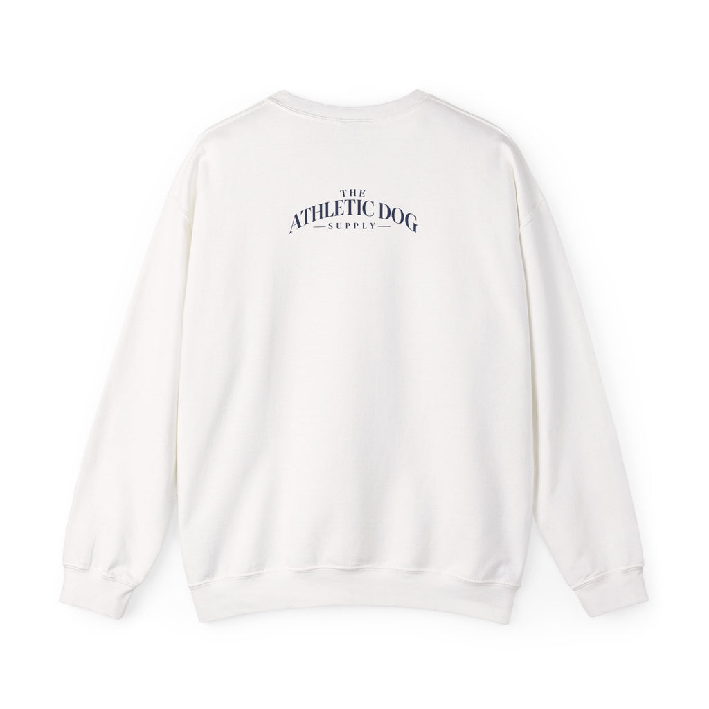 Bernese Mountain Dog Football Crewneck Sweatshirt