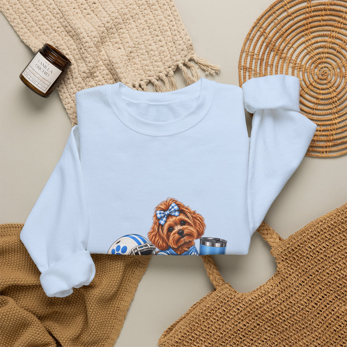 Poodle Crewneck Sweatshirt