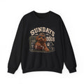Sundays Are for the Dogs Football Crewneck Sweatshirt